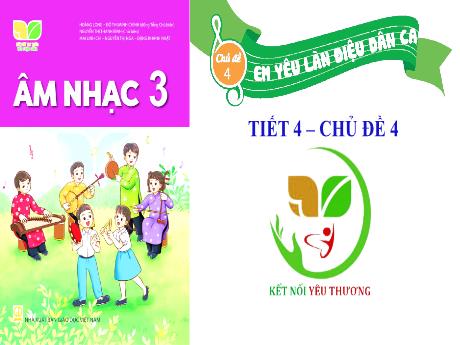 Bài giảng Âm nhạc 3 (Kết nối tri thức) - Tiết 4, Chủ đề 4: Em yêu làn điệu dân ca - Trần Trọng Tuyến