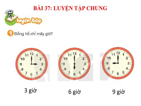 Bài giảng Toán 1 (Kết nối tri thức) - Bài 37: Luyện tập (Tiết 1) - Lê Thị Như Tâm