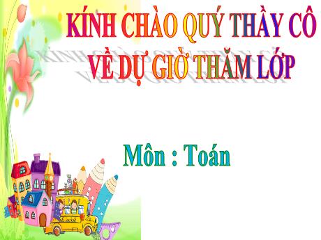 Bài giảng Toán 2 (Kết nối tri thức) - Bài: Bảng trừ trong phạm vi 15 - Năm học 2021-2022 - Mai Thị Quảng