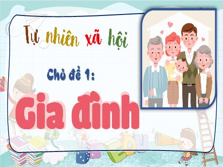 Bài giảng Tự nhiên xã hội 1 (Kết nối tri thức) - Bài 1: Kể về gia đình - Lê Thị Như Tâm